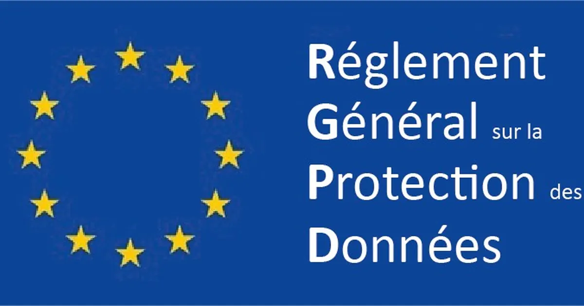Illustration d'un cadenas et d'un formulaire web symbolisant la conformité RGPD d'un site internet
